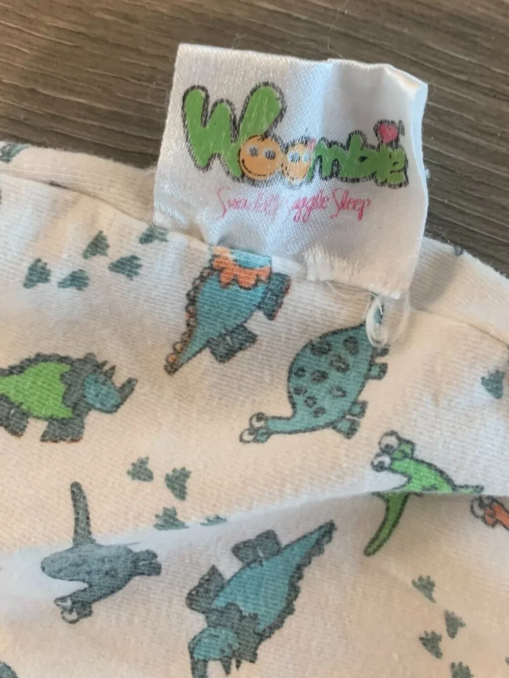 Dino Deluxe Woombie Swaddle 14-19 Pounds